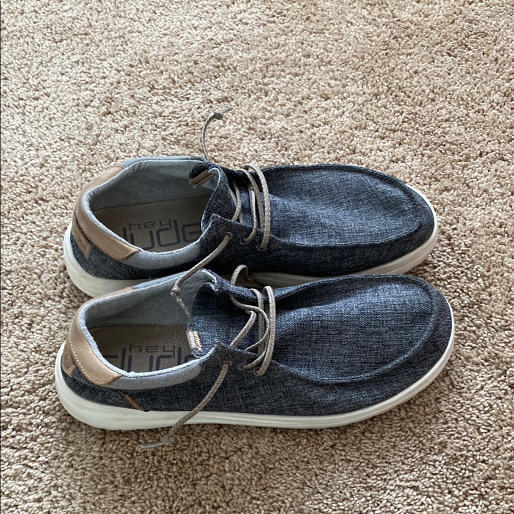 Hey Dude Men's Casual Denim Shoes